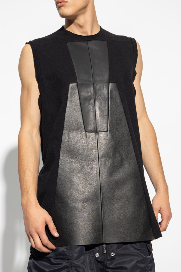 rick owens LUXOR TOP サイズXS Rick Owens Luxor Asymmetric Distressed Maxi Top | Blue